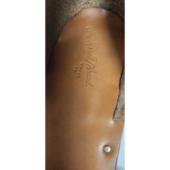 Universal Thread Target Caramel Brown Flat D'Orsay Sandals Size 8 - Picture 6 of 7